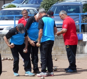 Éliminatoires à Coublanc - La boule clayettoise