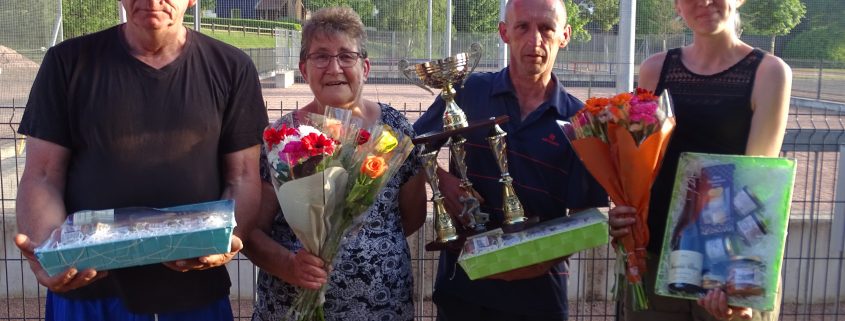 Coupe Baizet 2017 - Les vainqueurs - La boule Clayettoise