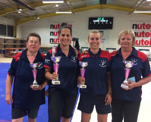 Sophie Buisson, Marine Bernachot, Clara Matray et Nicole Laumain